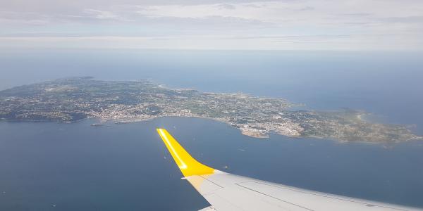 Guernsey from the Aurigney Jet